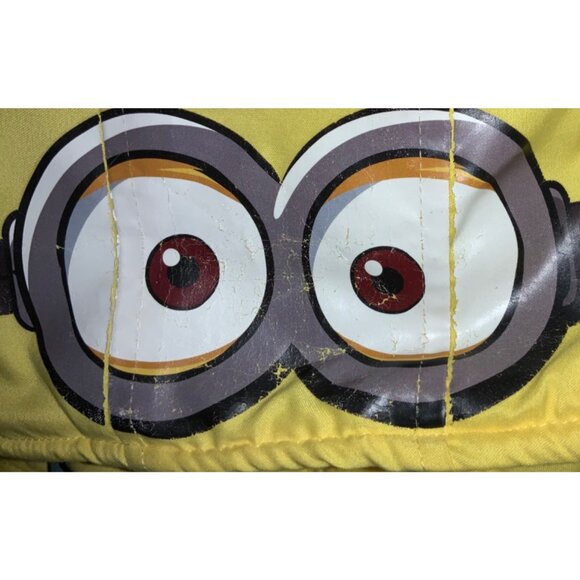 Minion Despicable Me hooded Costume Vest Size 4 - Picture 9 of 9